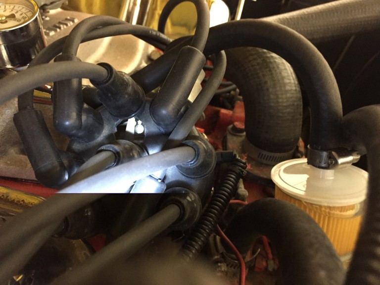 This is with vacuum connected and a little throttle.