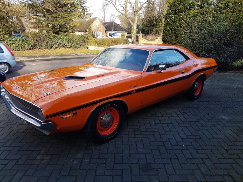 1970 Dodge Challenger Side View