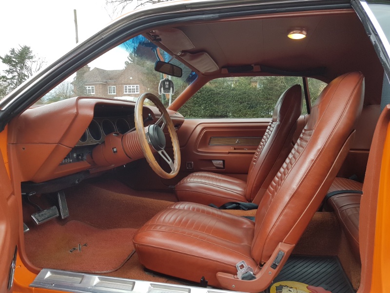 1970 Dodge Challenger Interior View