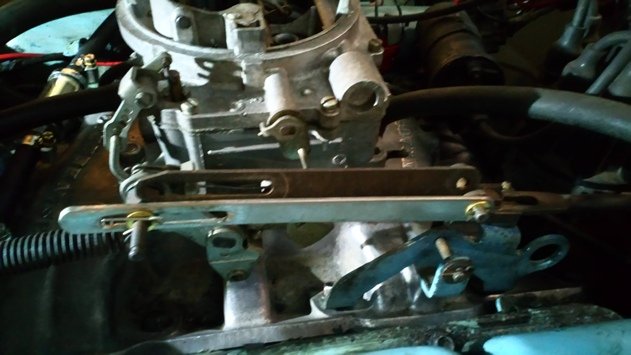 Old 2 barrel rod compared to newly made up one.