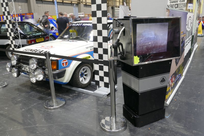 Good use of a petrol pump (TV screen if you cant tell)