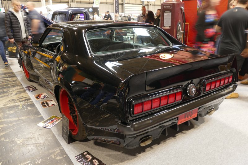 I usually like what Valley Gas have on display but I thought everything about this Mustang was dreadful!!