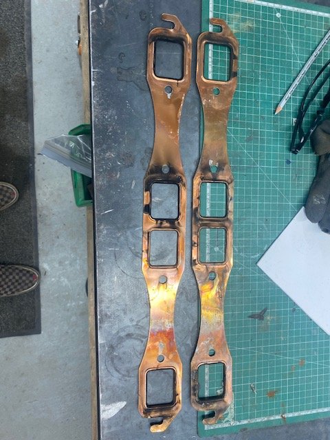 Copper gaskets are garbage. 5 miles. Bin. Remflex are the way...