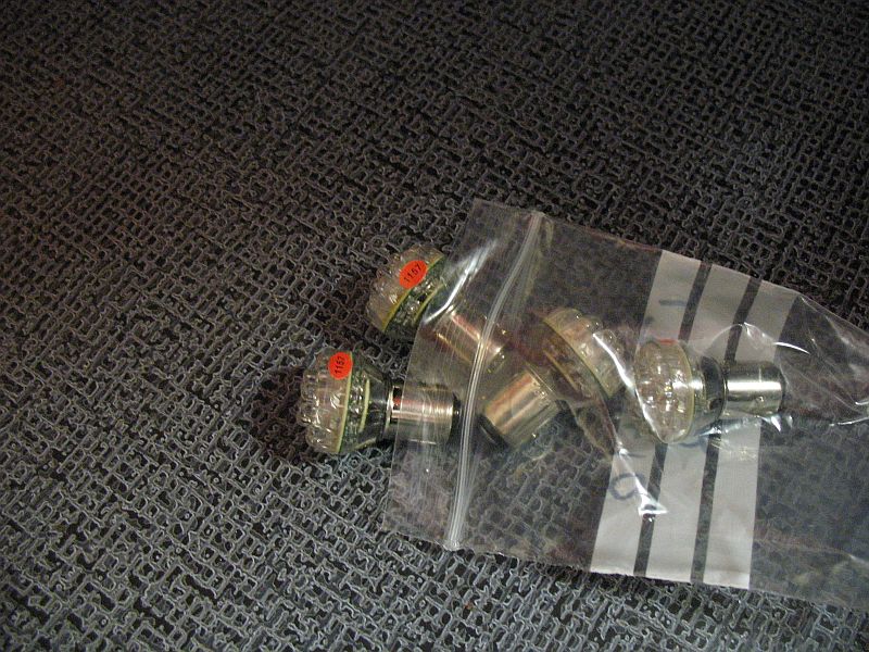 I am using LED lamps as much as possible on the car to minimise current demand. These are the stop/tails.