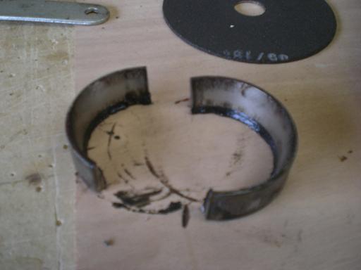 outer bearing race removed