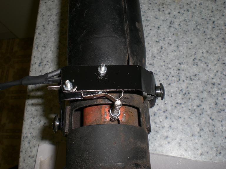 gear lever in REVERSE with micro switch depressed