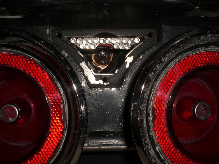 Indicator mounted in the reverse light holder of my Charger