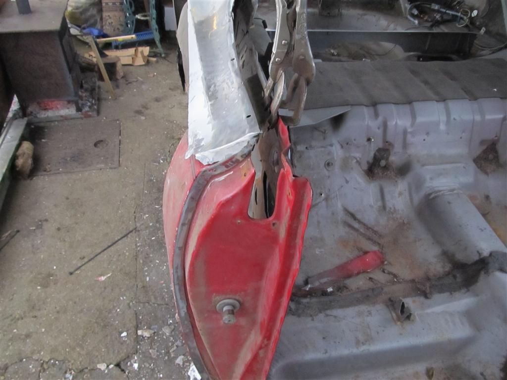 just needs welding now !!