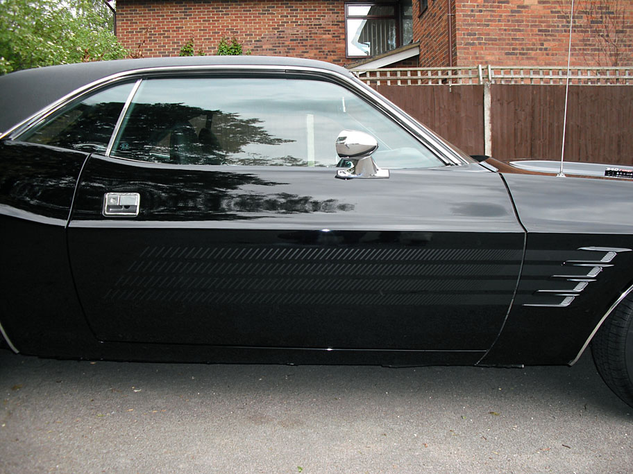 3M Matt black strobes