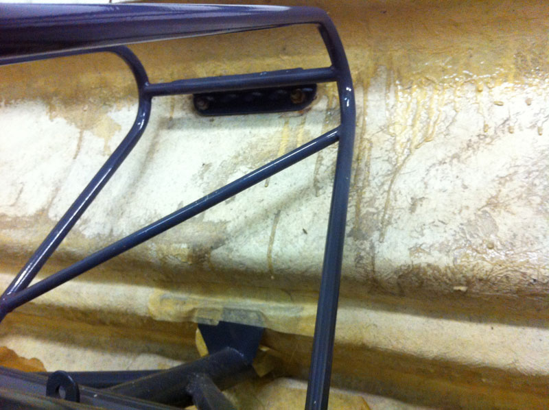 Rear of trunk inside