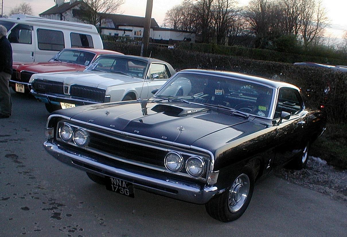 NNA 173G my Cobra similar reg to the Cougar