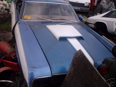 Front view of the BOSS in the scrap yard