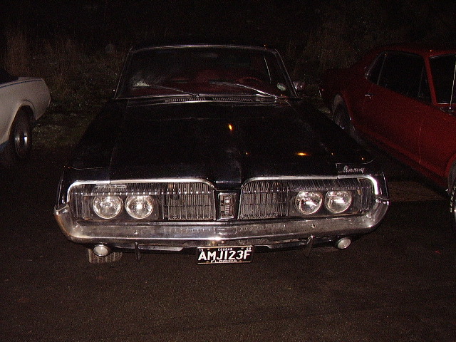 Neighbours old Cougar from school (still on the road)