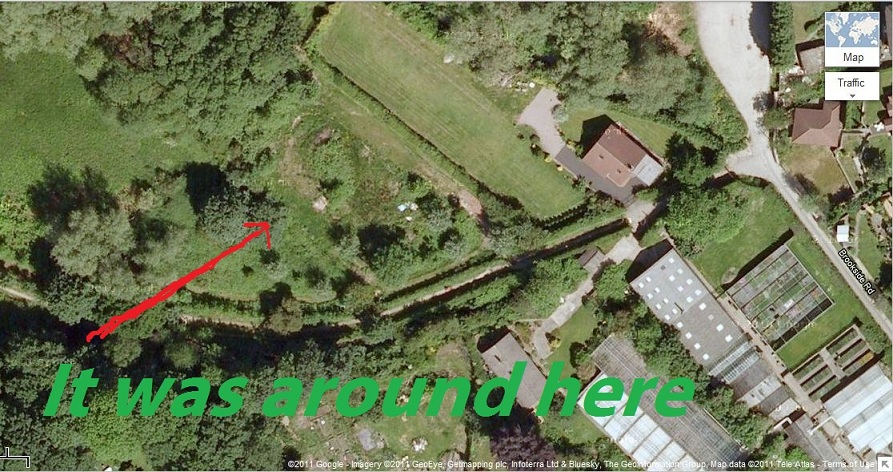 The Remains of Brookside cycle speedway,Looks like you can still make out the NW bend
