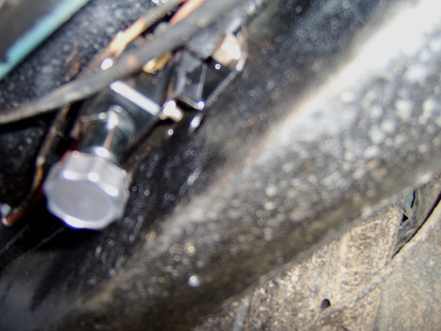 The proportioning valve is plumbed into the brake pipe that runs to the rear brakes.  Also ran all new brake pipes