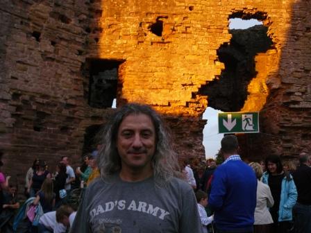 Me at Rhuddlan Castle.JPG