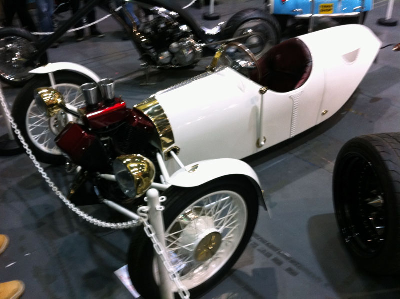 Virago engine, Morris wheels