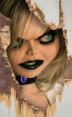 The doll she plays