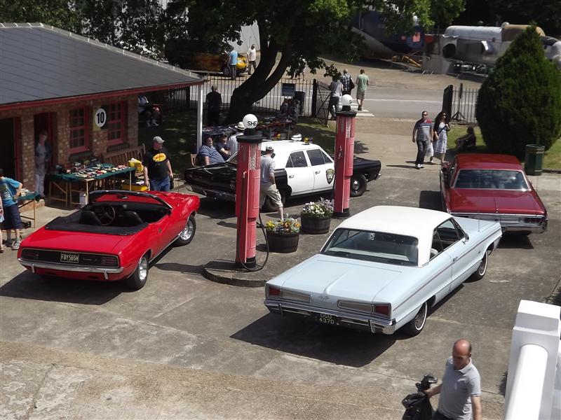 4 cars from The Dark Shadows film