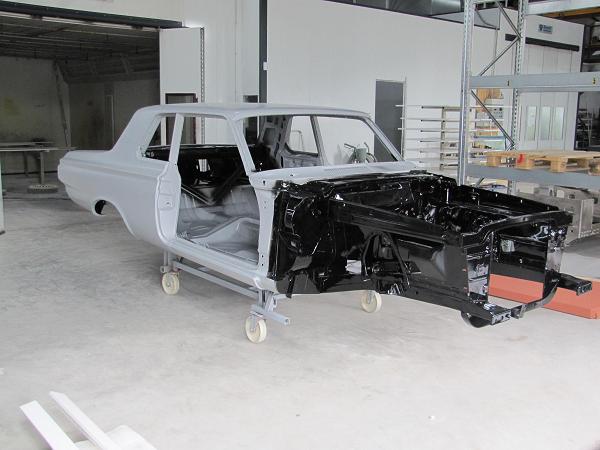 Peebles after paint
