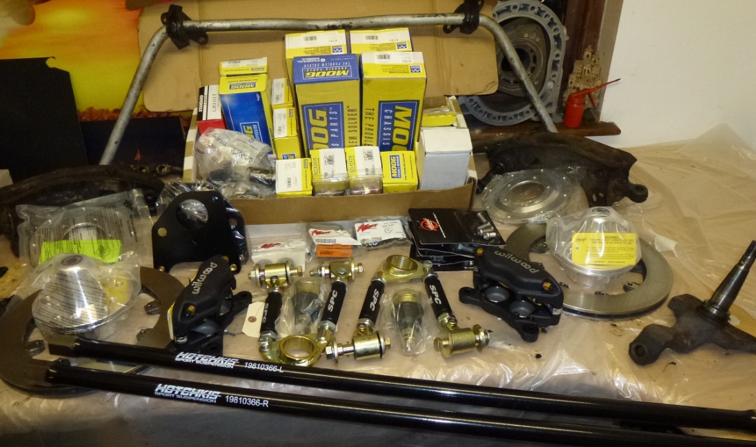 More than I can chew. Spot the bits that need blasting/coating. :-)