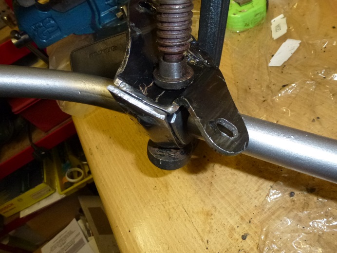 Split. On. Awaiting weld.