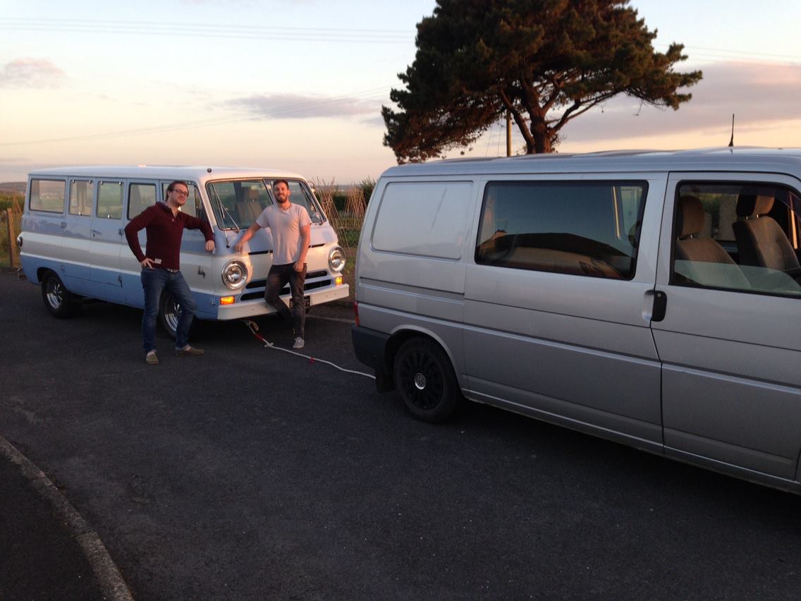 broke down!<br />(not me - just a couple of mates)