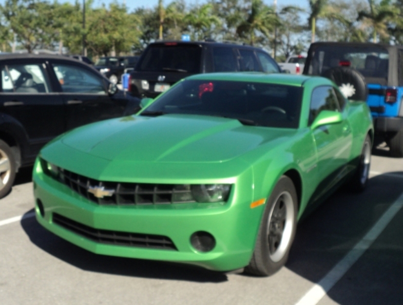 Base model Camaro in Walmart