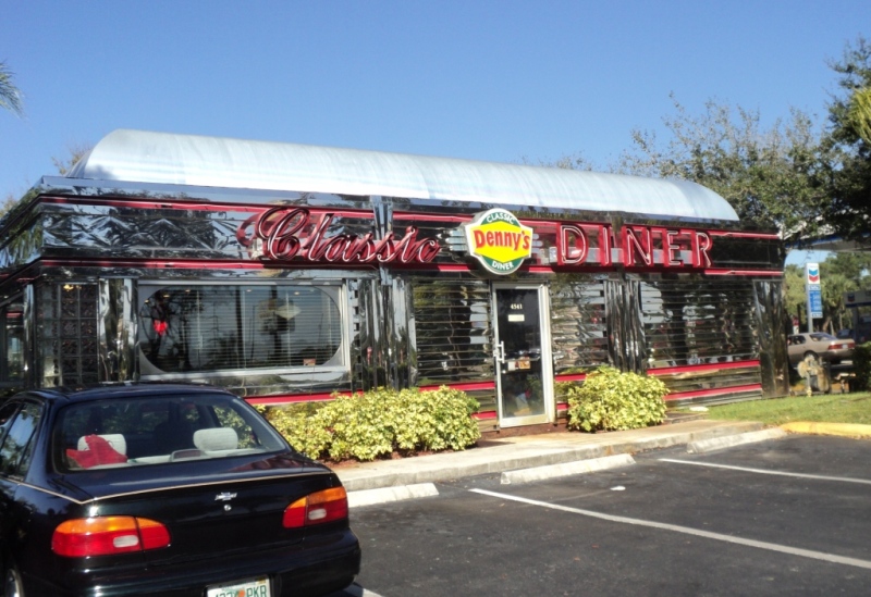 Then Denny's for lunch