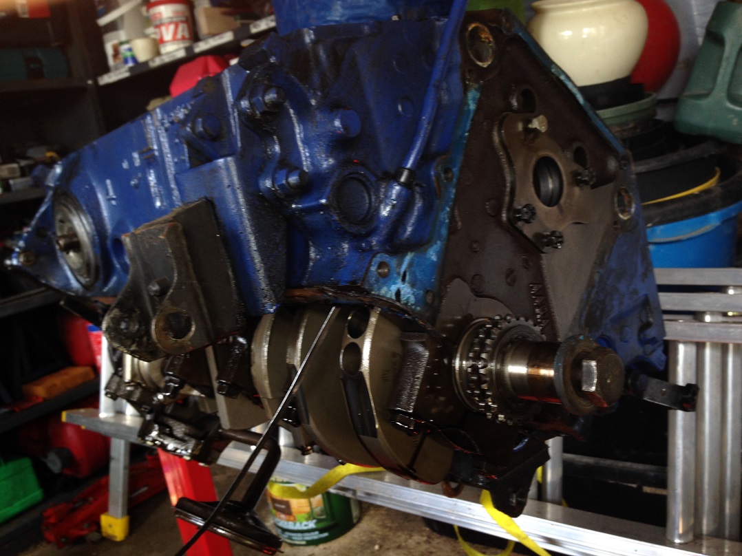 Now during strip down for rebuild
