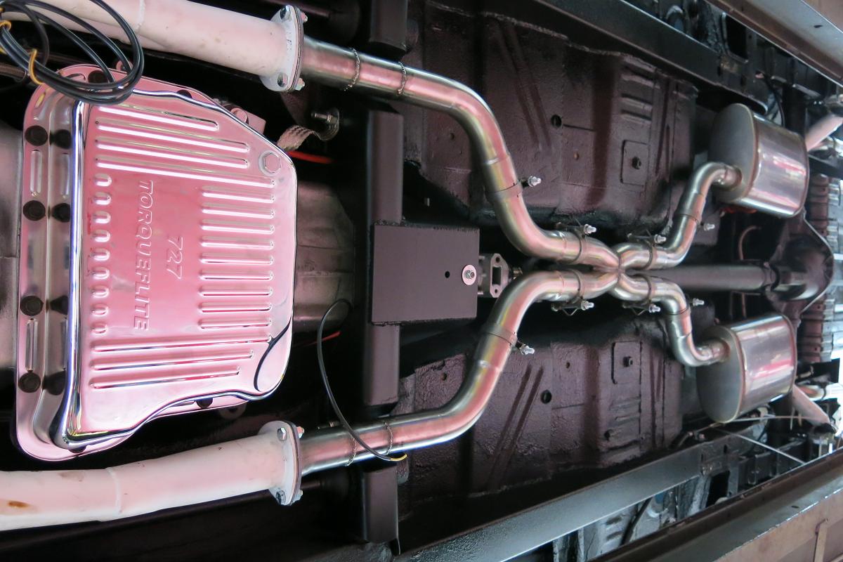 Custom built exhaust