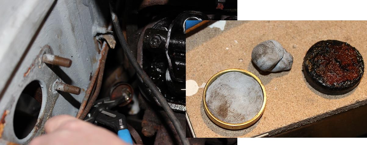 Pull out coreplug, prepare new one, blu tack to hold it to end of driver socket