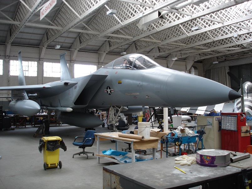 F15 in the Conservation Hangar.