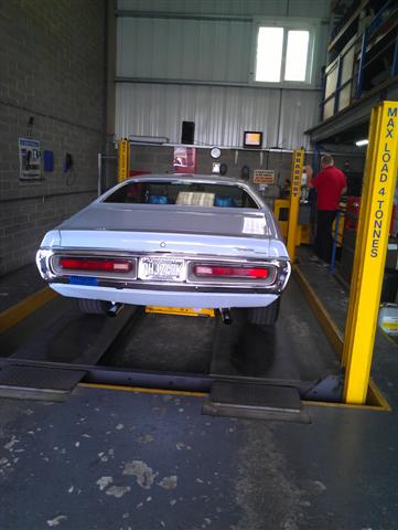Richard, I took your Charger for mot today and it sailed through.
